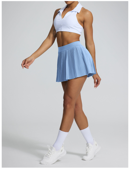 Vibecurve®Casual Pleated Sports Skirt