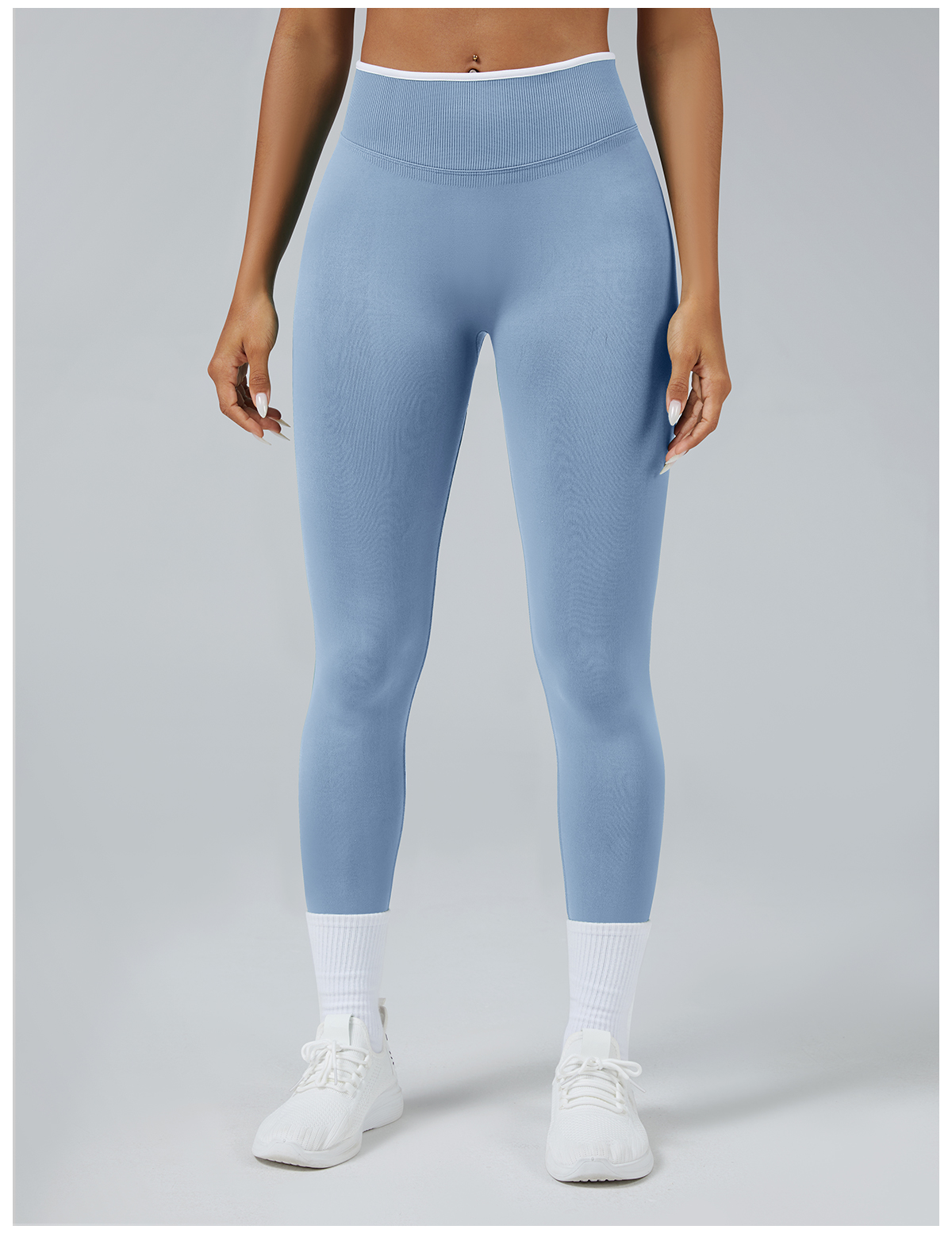 Vibecurve®Peach Hip Seamless Tummy Control Yoga Pants