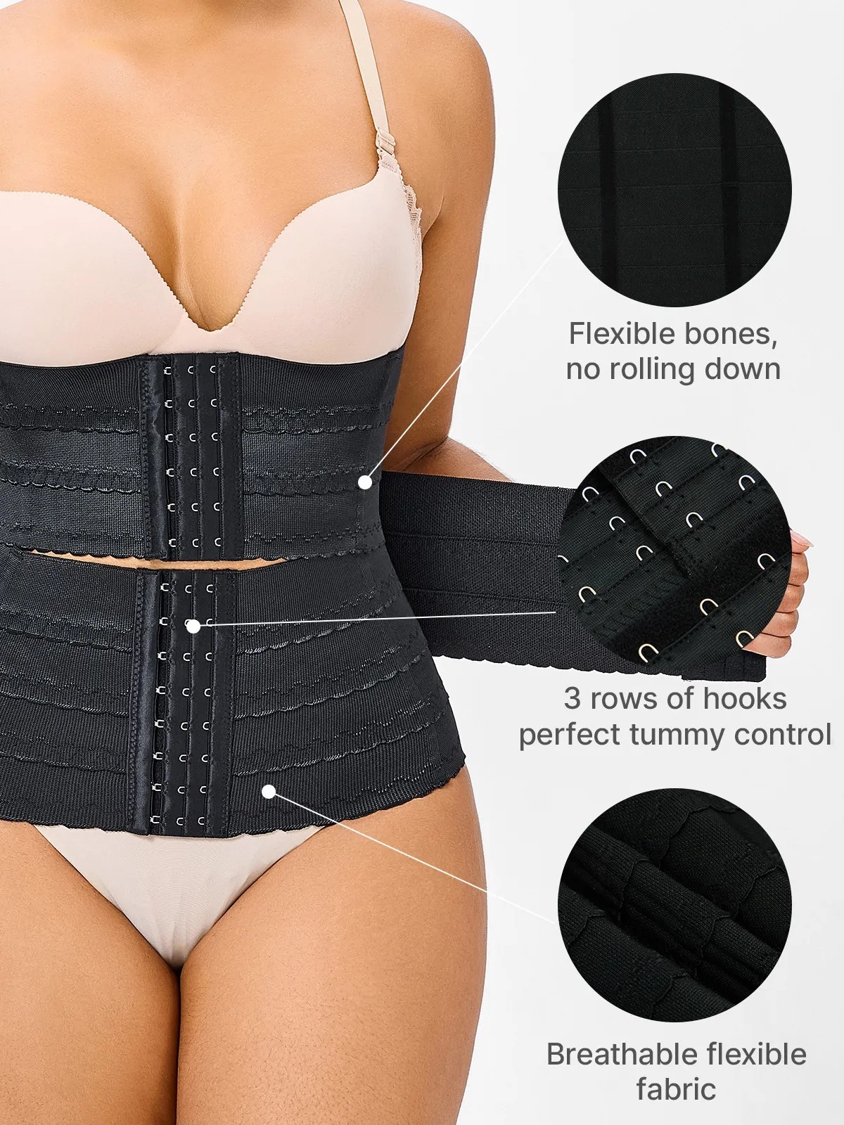 Vibecurve®Segmented Tummy Control Waist Trainer Cincher