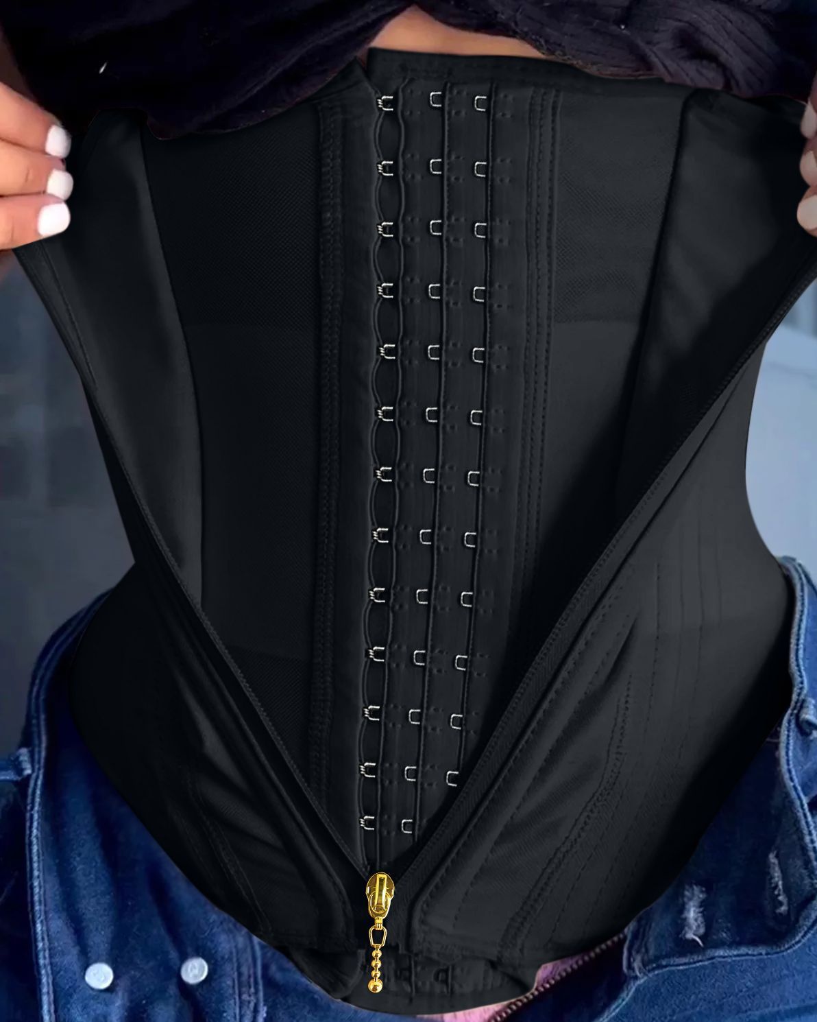 Vibecurve® Zip & Breasted Body Shaper Tank Top Waist Trainer