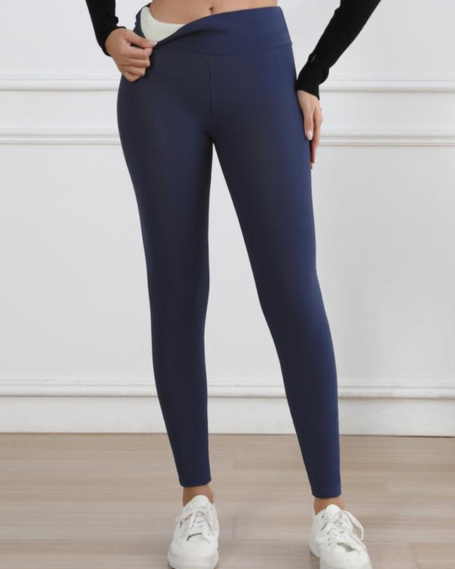 High Waist Thermal Fleece Leggings – Warm, Soft & Comfy for Winter