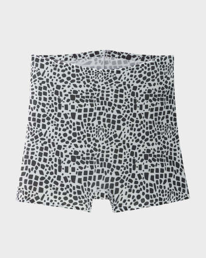 Mid-Rise Ice Silk Leopard Panties (6 Pack)