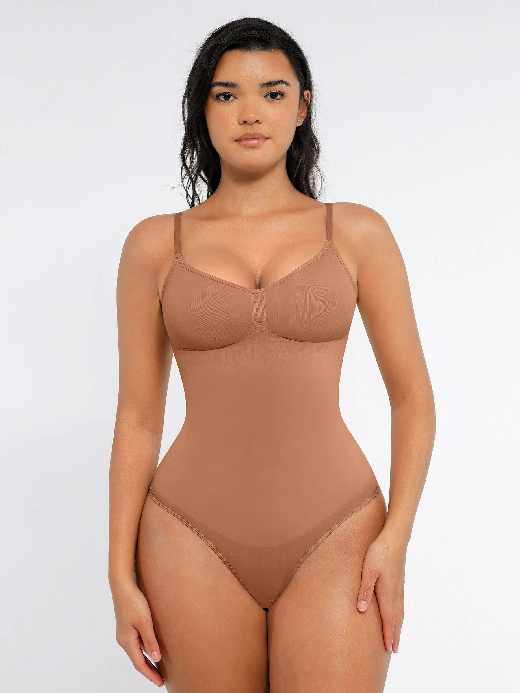 Vibecurve® Tummy Control Seamless Bodysuit