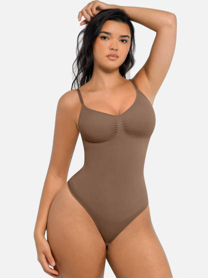 Vibecurve® Tummy Control Seamless Bodysuit