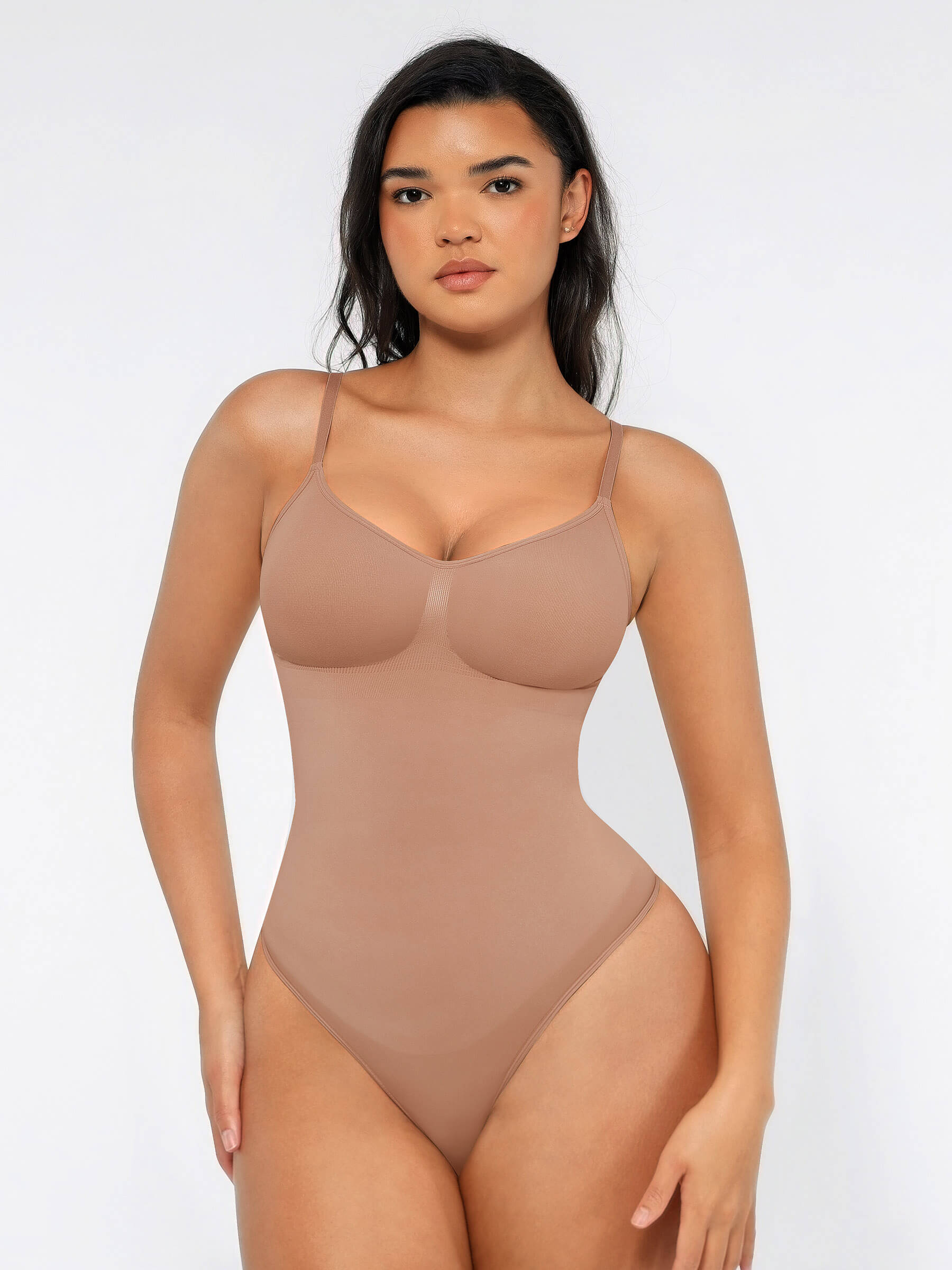 Vibecurve® Tummy Control Seamless Bodysuit