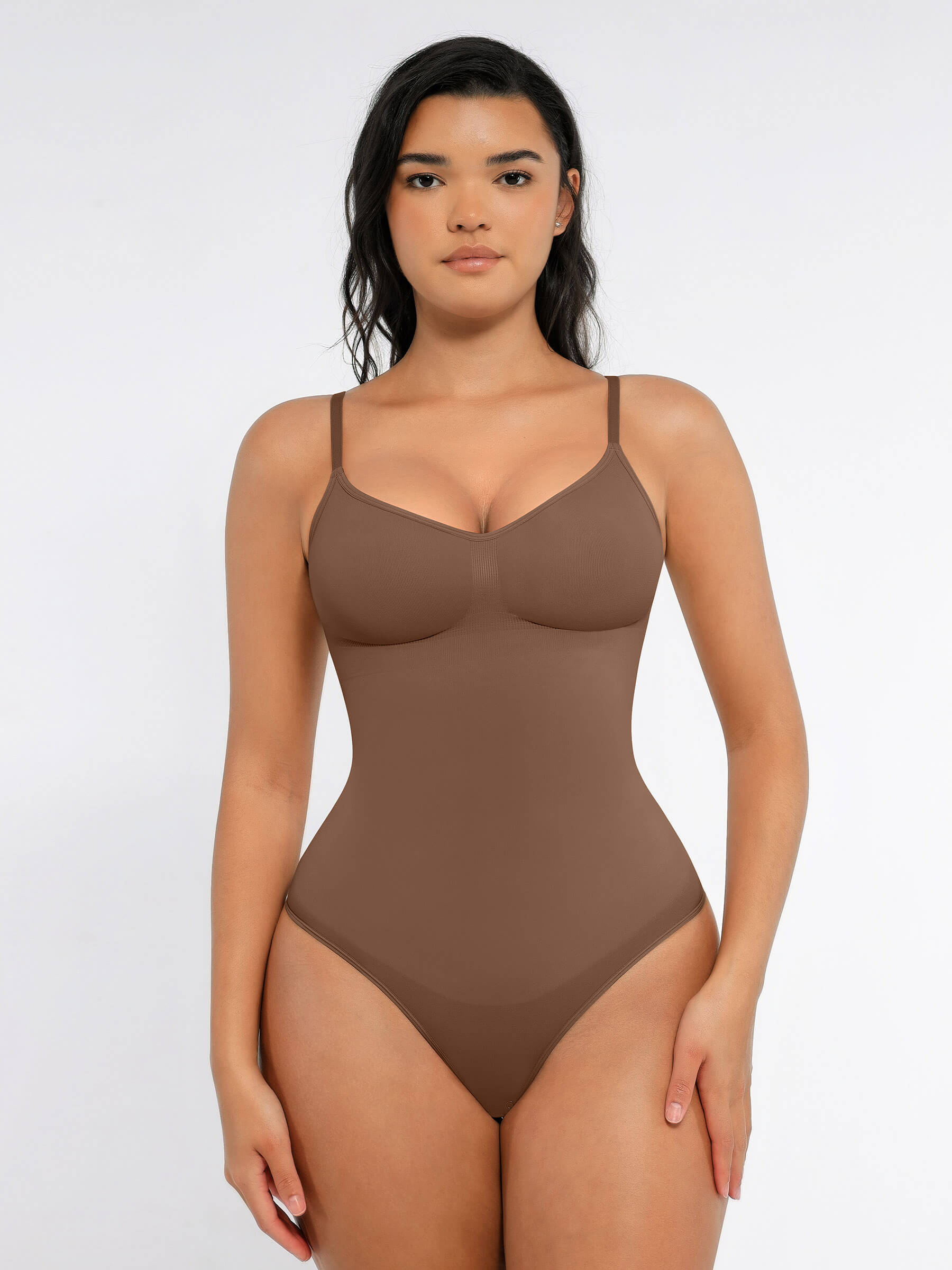 Vibecurve® Tummy Control Seamless Bodysuit