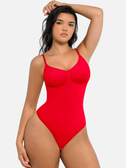 Vibecurve® Tummy Control Seamless Bodysuit