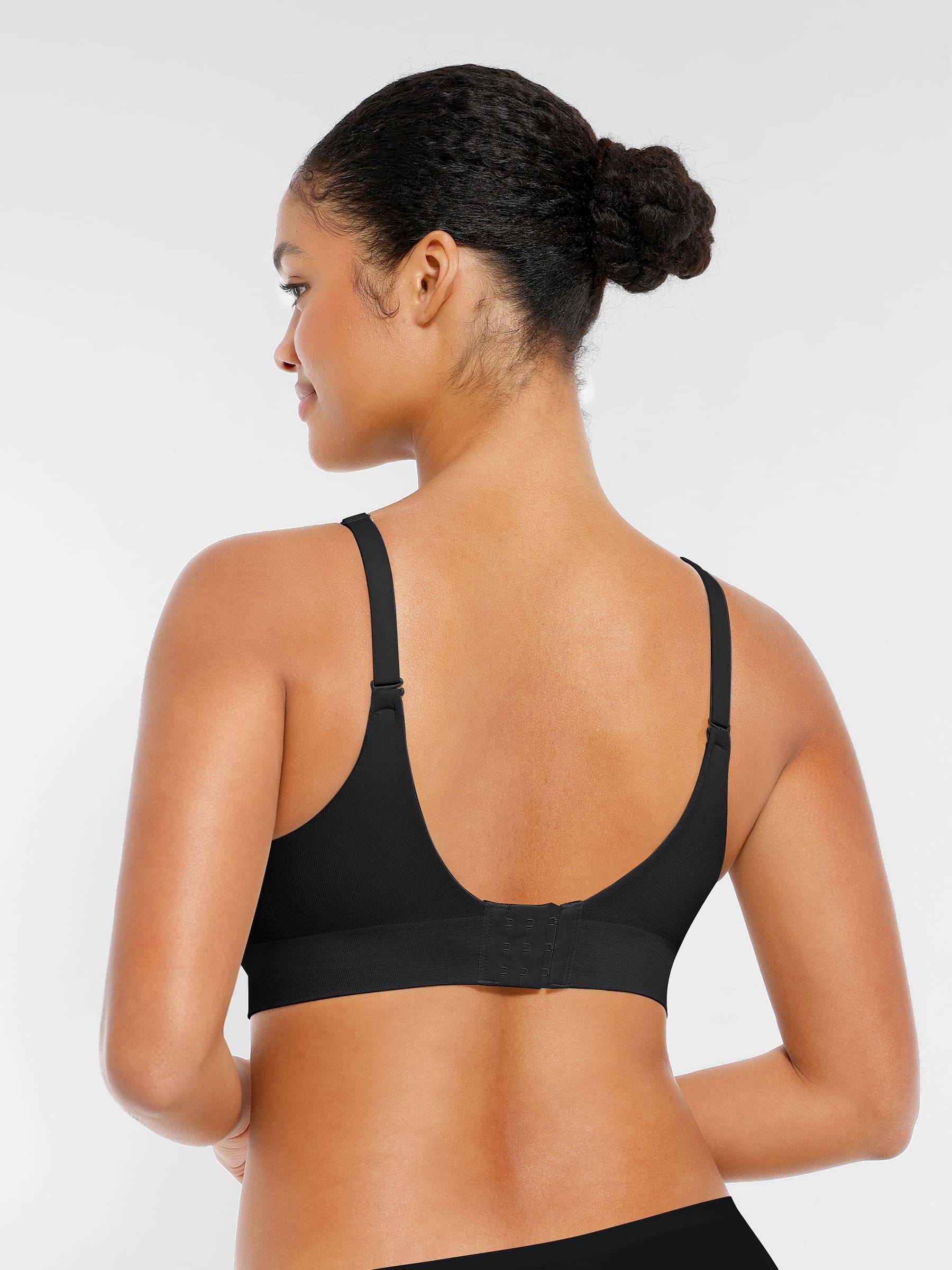 Vibecurve® Wireless Seamless Push-Up V-neck Bra