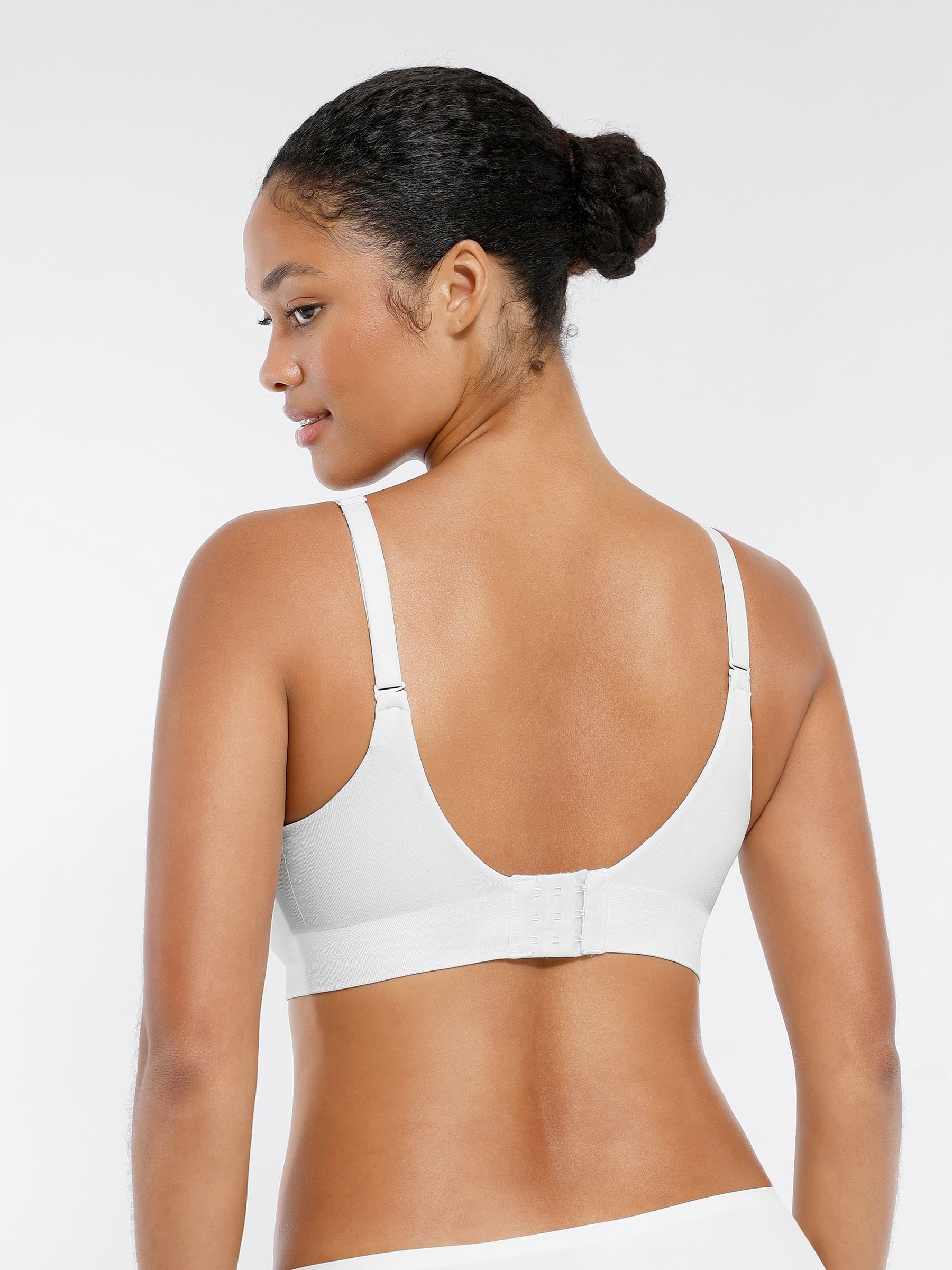 Vibecurve® Wireless Seamless Push-Up V-neck Bra
