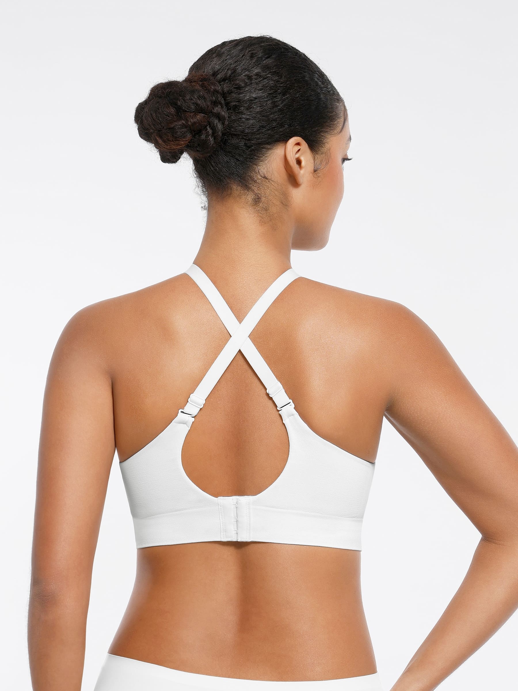 Vibecurve® Wireless Seamless Push-Up V-neck Bra