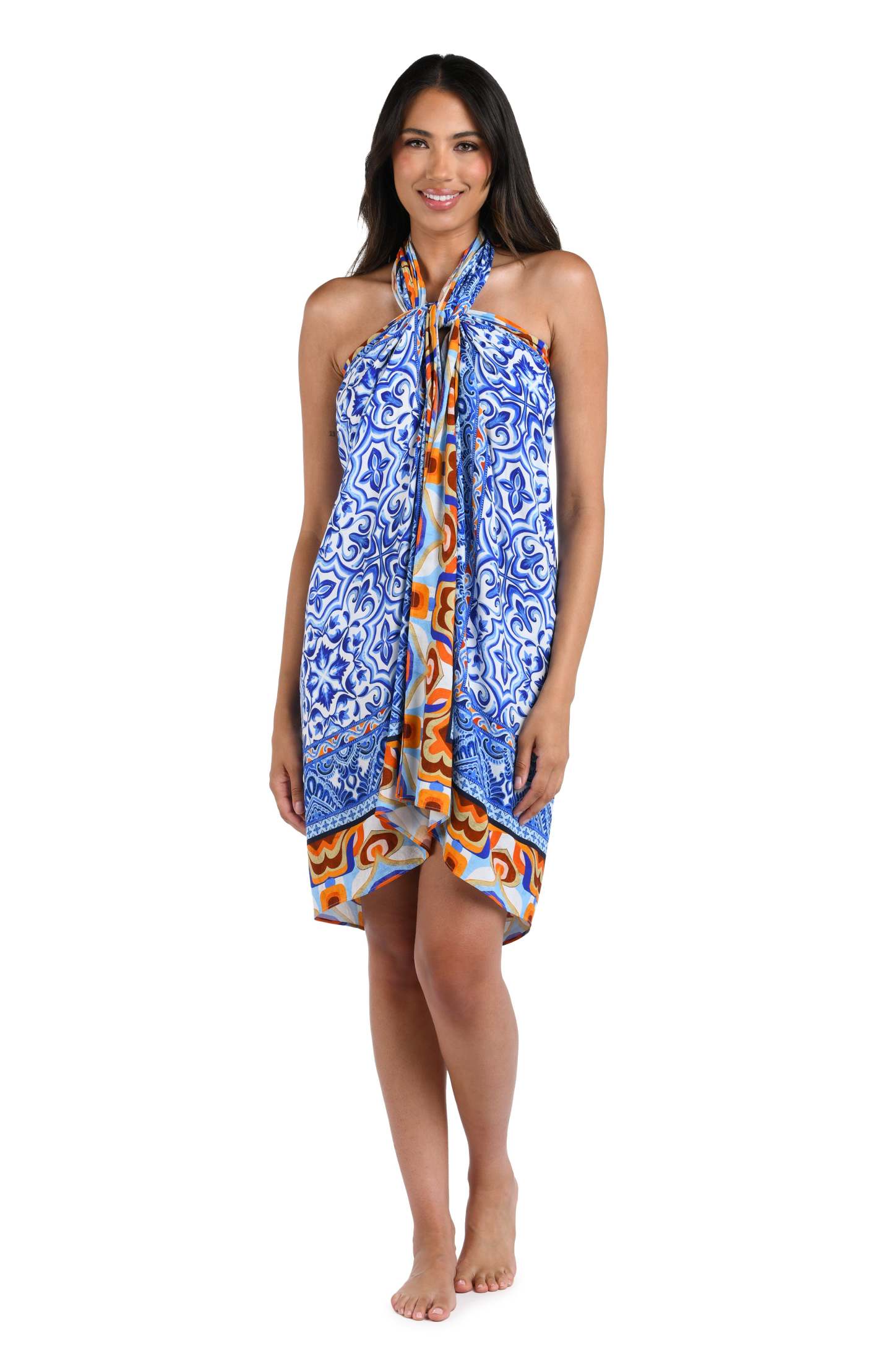 Vibecurve® Versatile Beach Print Cover Up