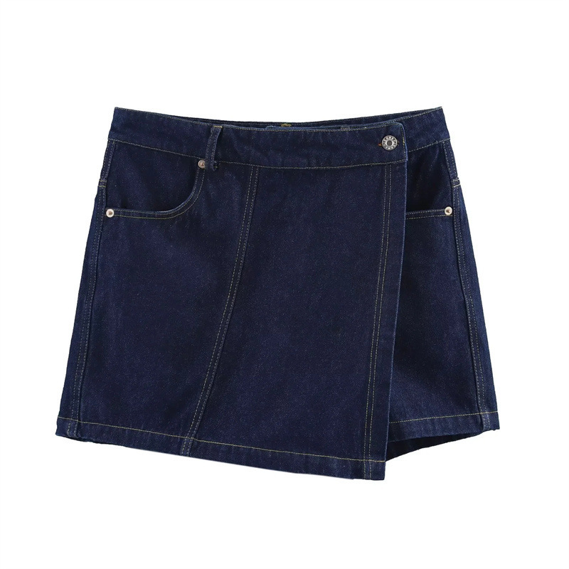 Vibecurve®High Waist Irregular Fashionable Short Skirt Pants