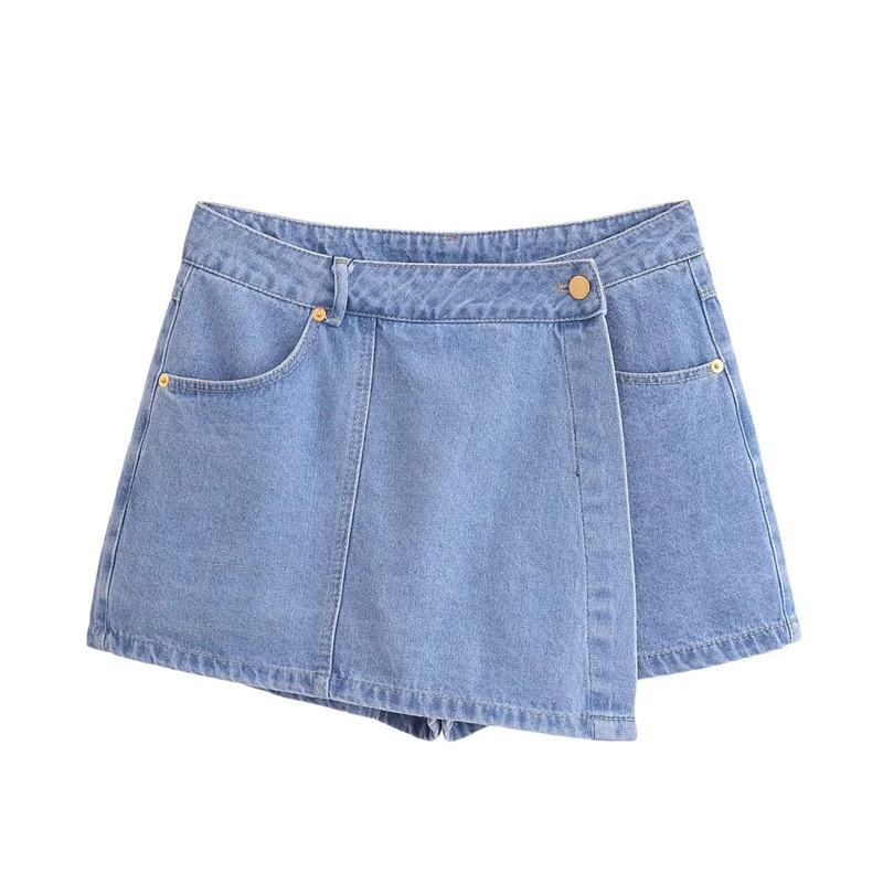 Vibecurve®High Waist Irregular Fashionable Short Skirt Pants