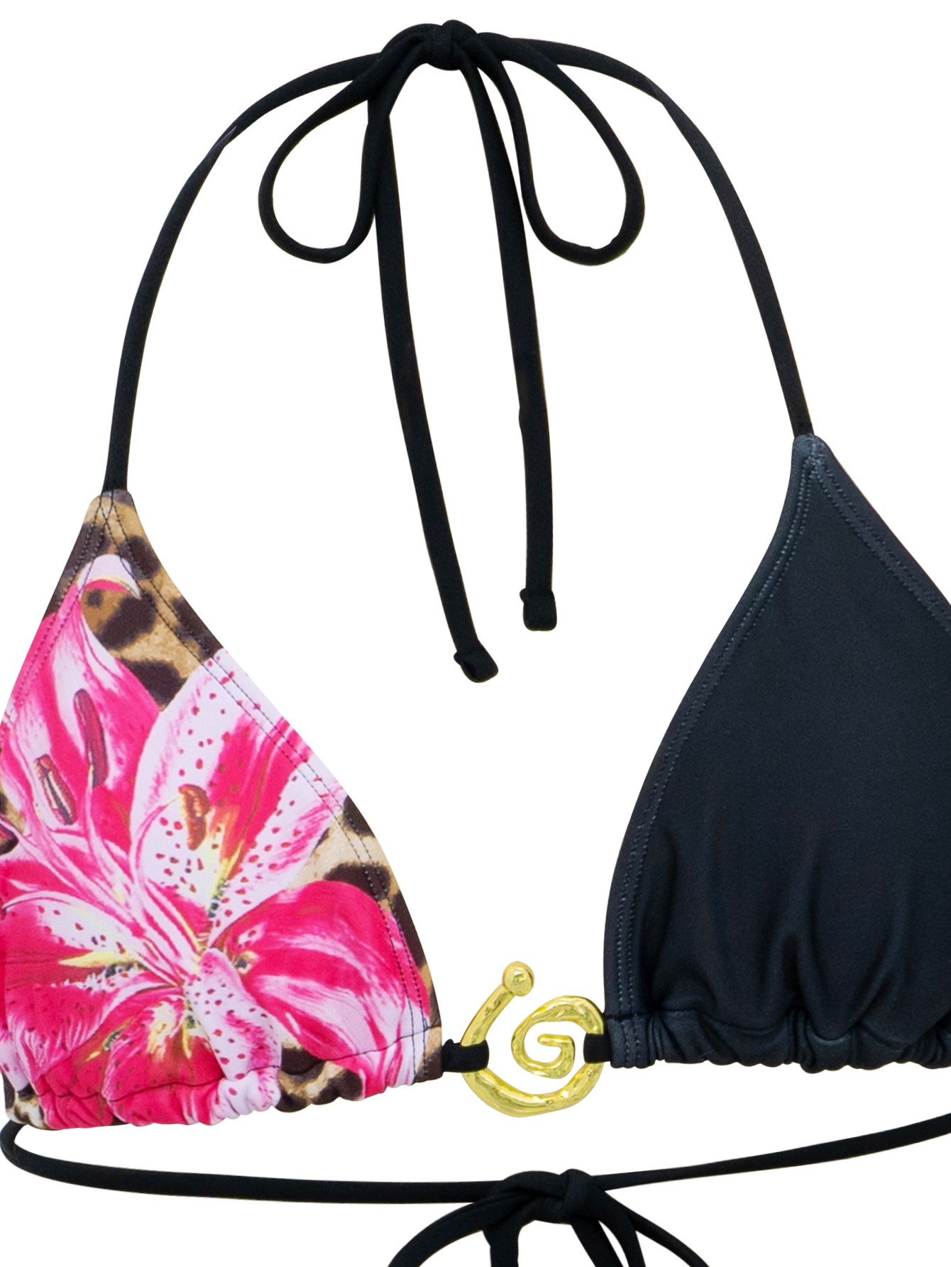 Vibecurve®  Women's Halter Triangle Bikini Sets Floral 3 Piece Swimsuit Bathing Suit Cover Up Long Skirt