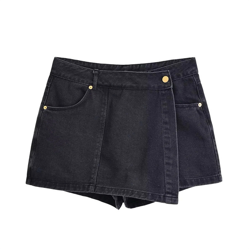 Vibecurve®High Waist Irregular Fashionable Short Skirt Pants
