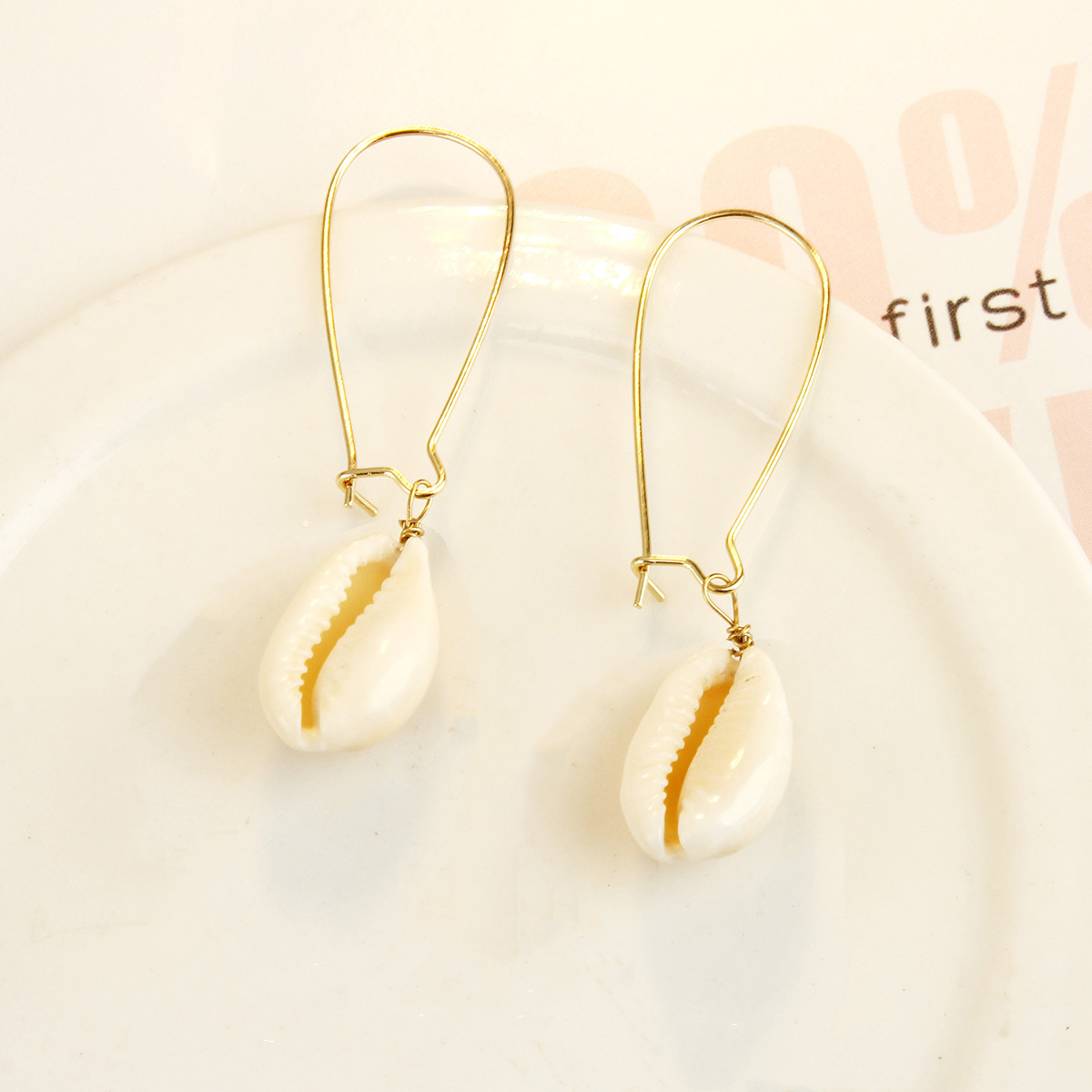 Vibecurve® Ocean Series Pearl Shell Earrings