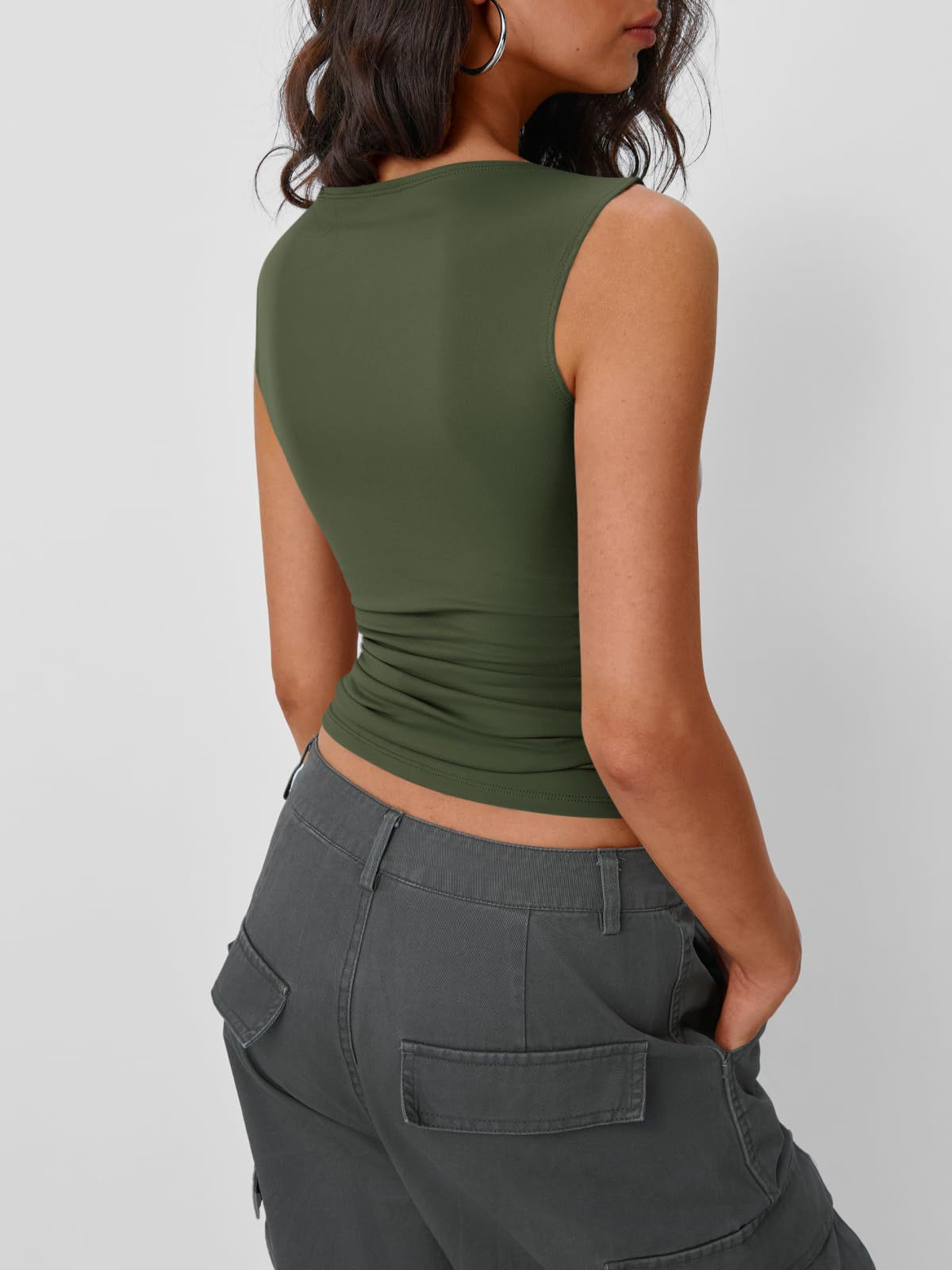 Vibecurve® Fashion Queen Ladies Outing Casual Vest Spring and Summer Basic Style