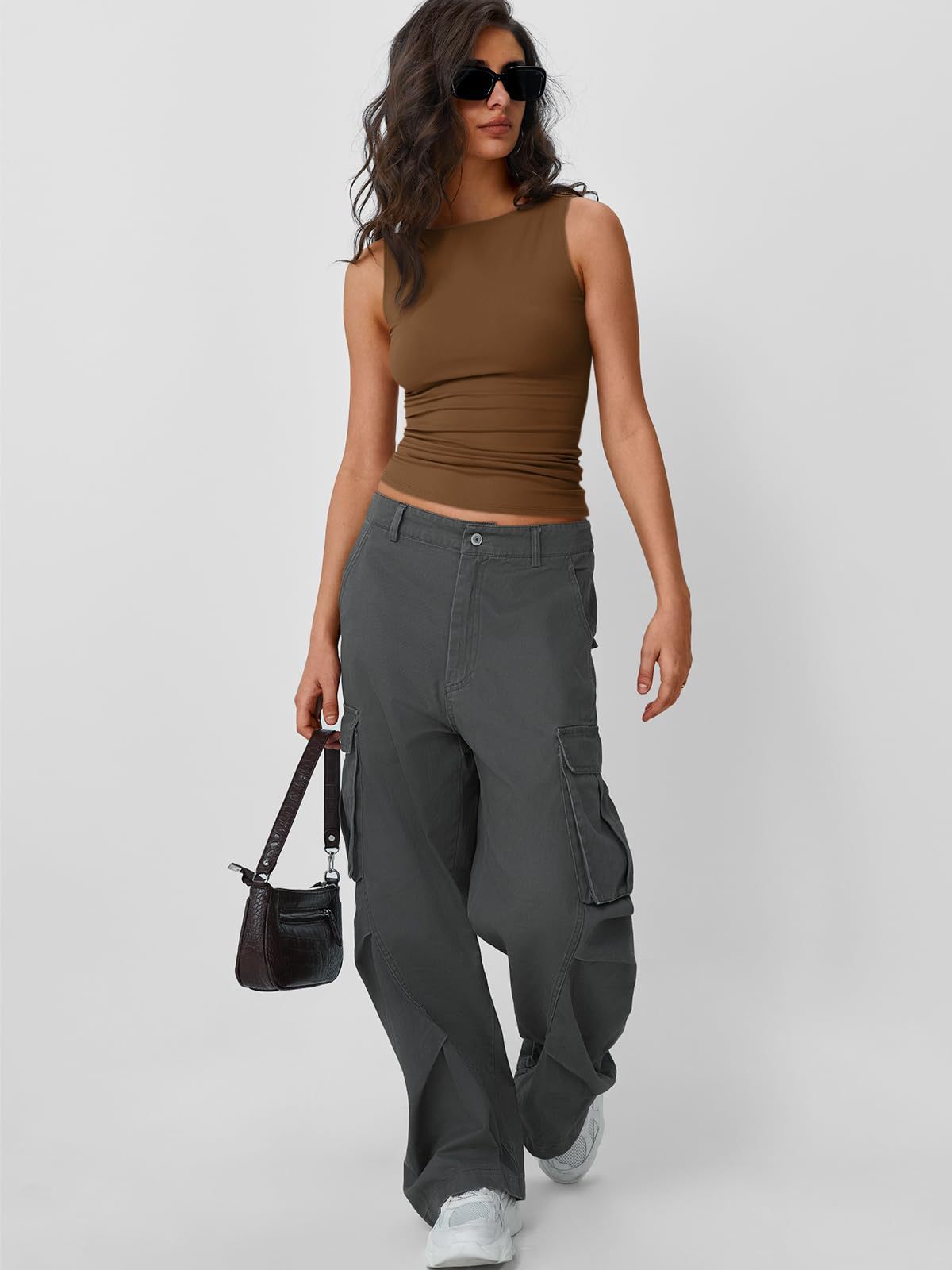 Vibecurve® Fashion Queen Ladies Outing Casual Vest Spring and Summer Basic Style