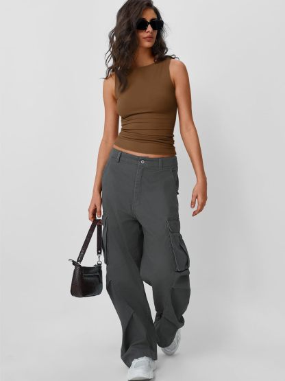 Vibecurve® Fashion Queen Ladies Outing Casual Vest Spring and Summer Basic Style