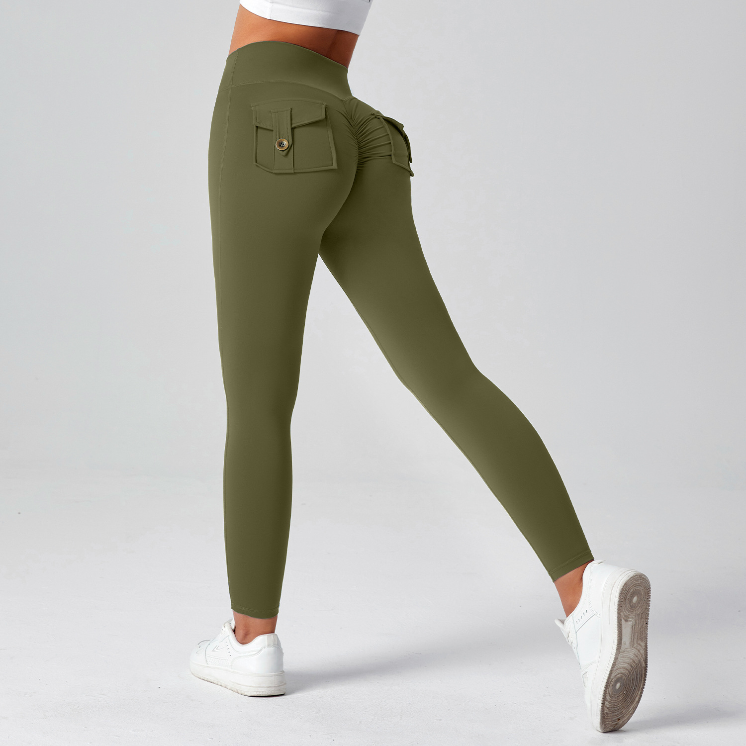 Vibecurve® Cargo High-Waisted Hip-Lifting Yoga Pants