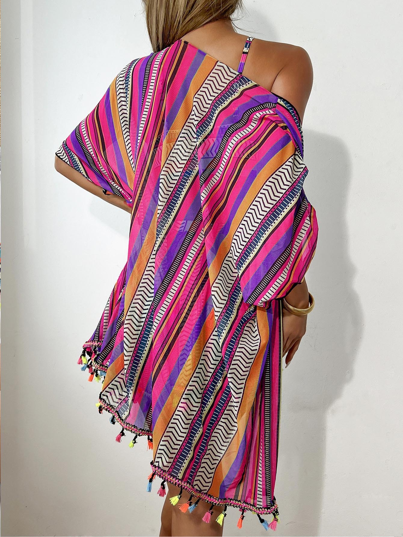 Vibecurve® Women's Bikini Set Swimsuit TropicalBeach Cover up Outdoorfun