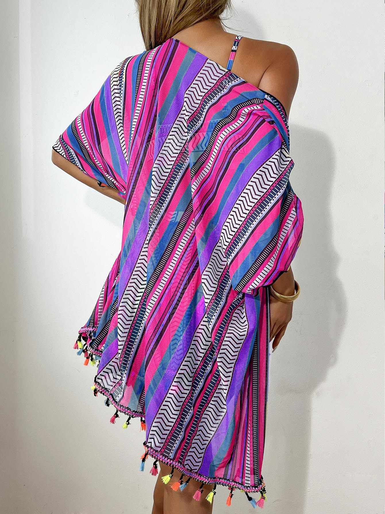 Vibecurve® Women's Bikini Set Swimsuit TropicalBeach Cover up Outdoorfun