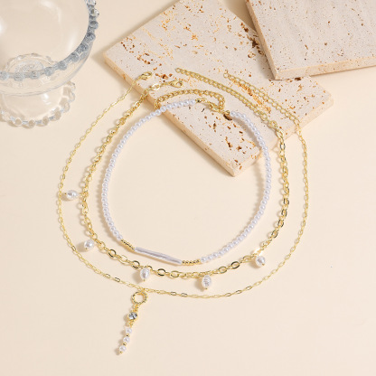 Vibecurve® Light Luxury Baroque Pearl Necklace