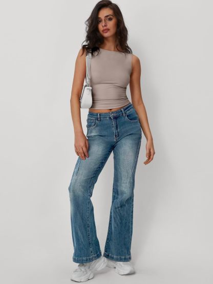 Vibecurve® Fashion Queen Ladies Outing Casual Vest Spring and Summer Basic Style