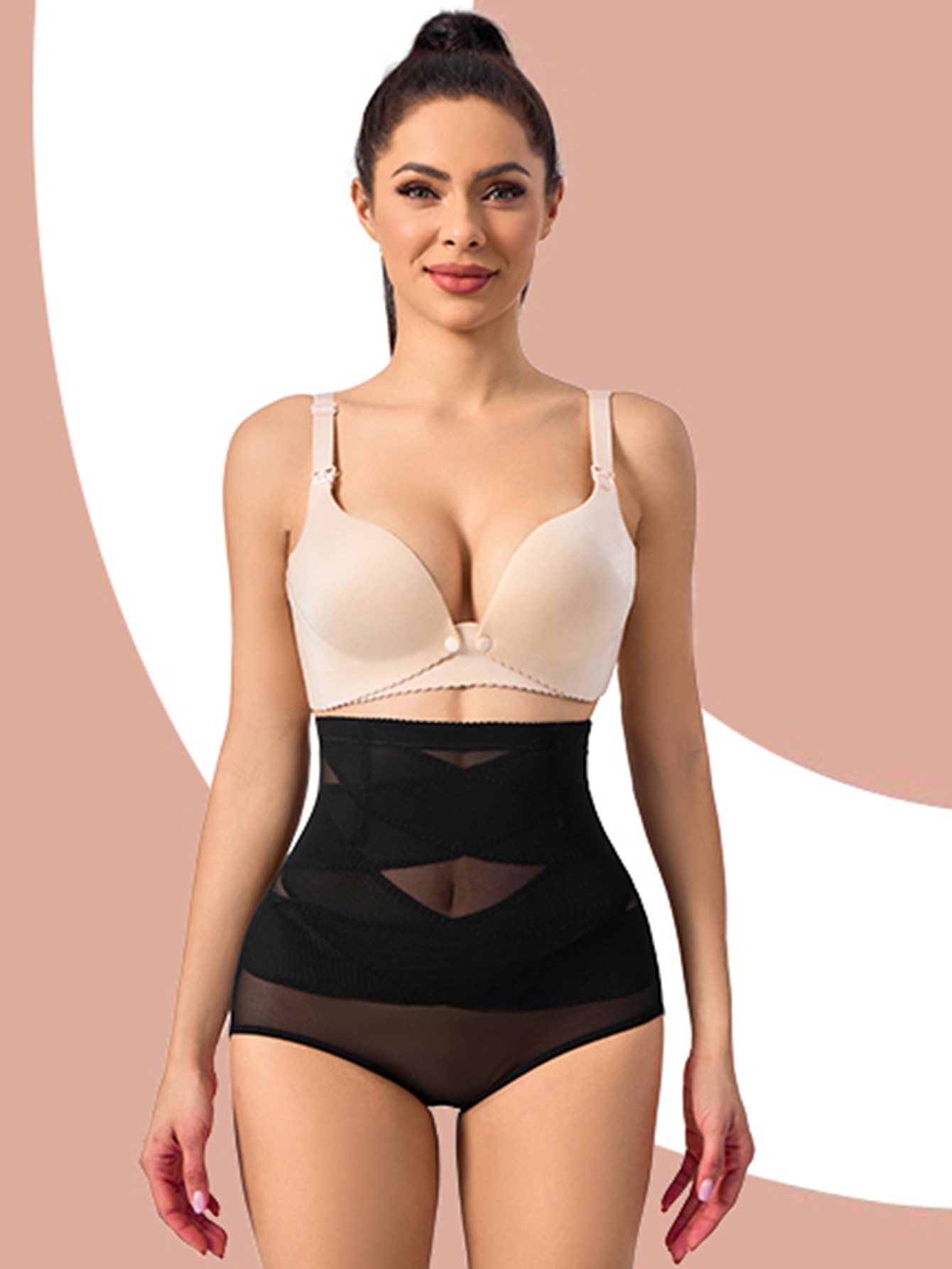 Vibecurve® High Waist Hip Lift Cross Tummy Control Underwear