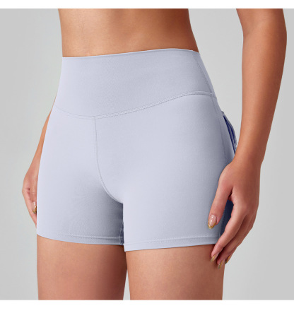 Vibecurve® Women High Waisted Skinny Yoga Shorts