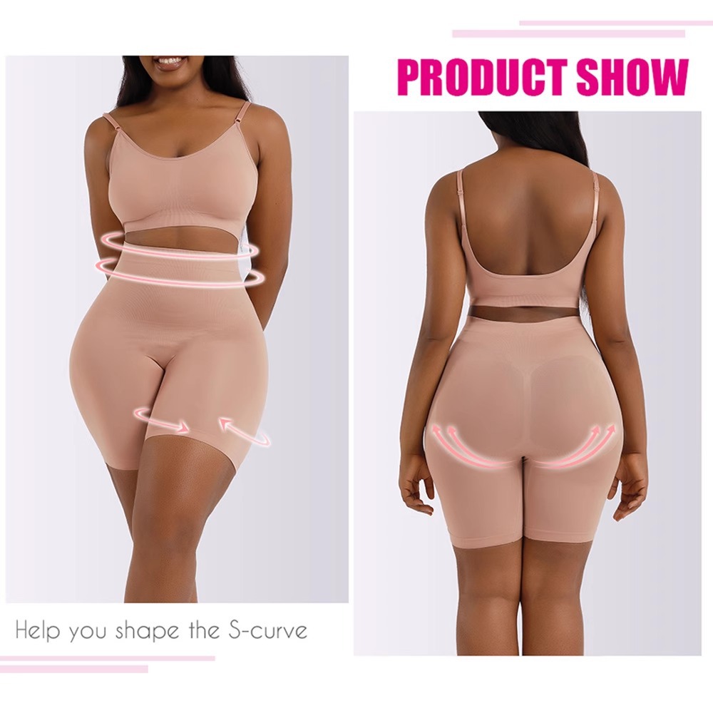 Vibecurve® Seamless Compression Shorts And Bra Set