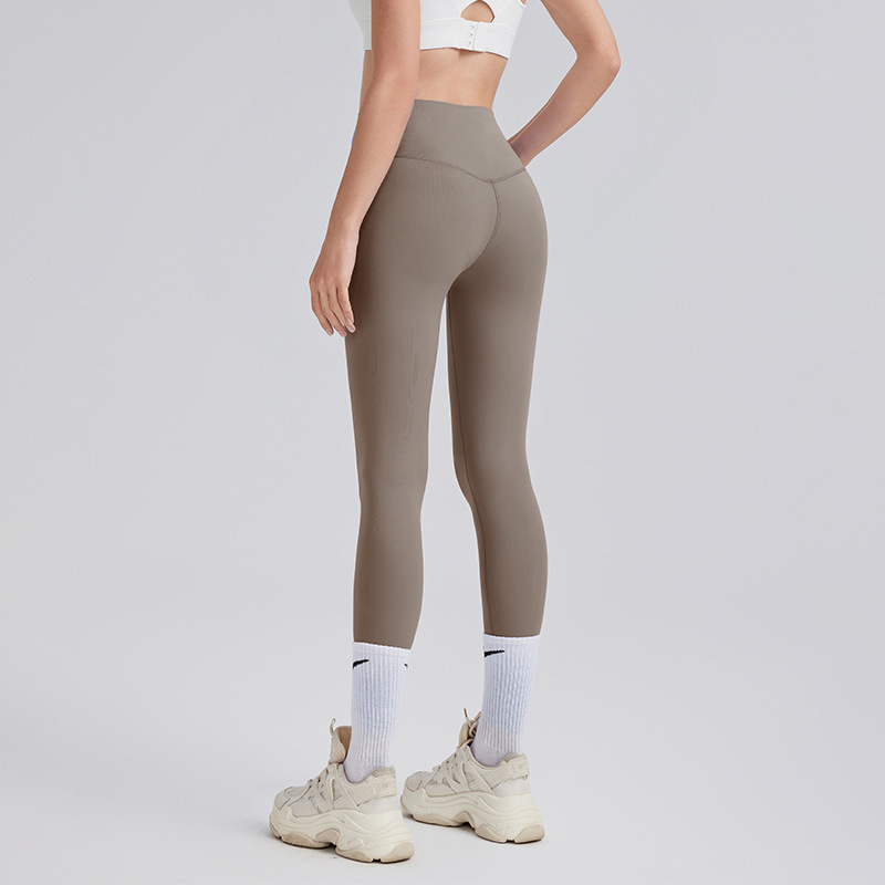 Vibecurve® Women's Tummy Control Solid Color Sports Leggings 