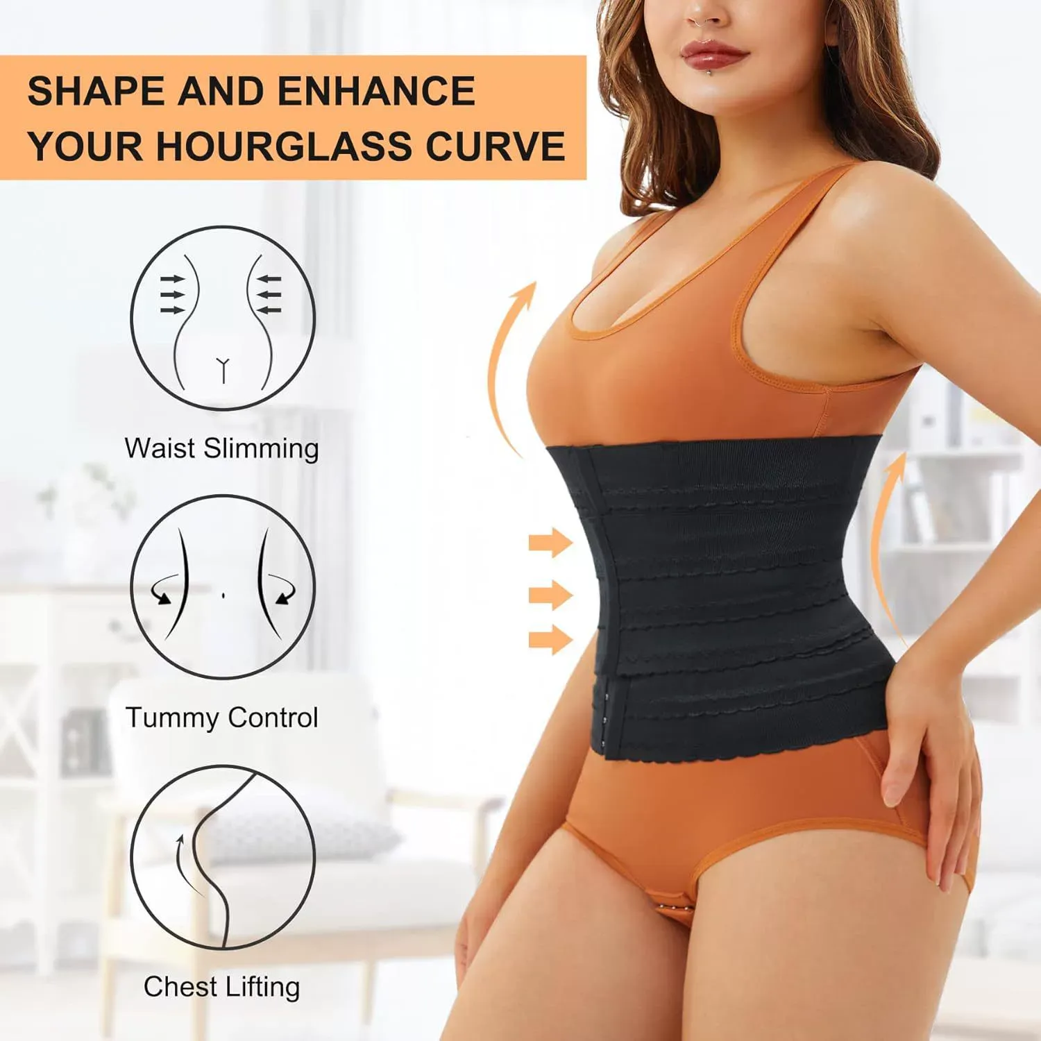 Vibecurve®Segmented Tummy Control Waist Trainer Cincher