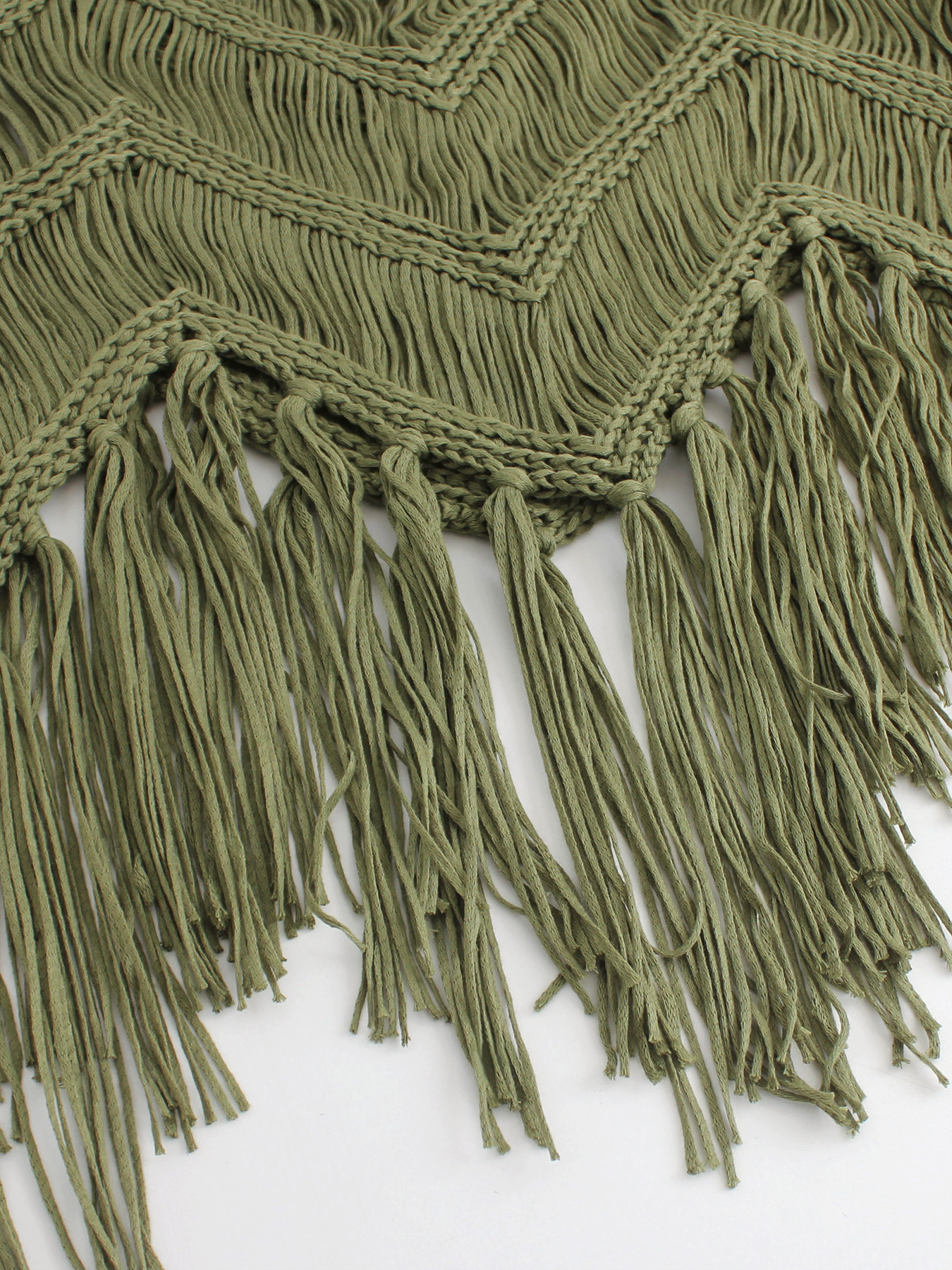 Vibecurve® Women's Plain Fringe Trim Cami Top