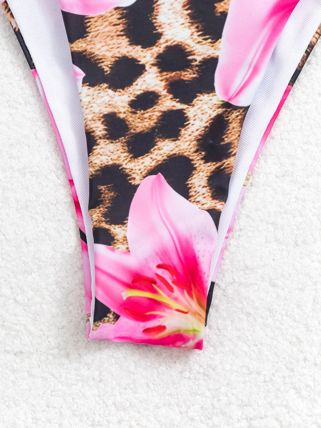 Vibecurve®  Women's Halter Triangle Bikini Sets Floral 3 Piece Swimsuit Bathing Suit Cover Up Long Skirt