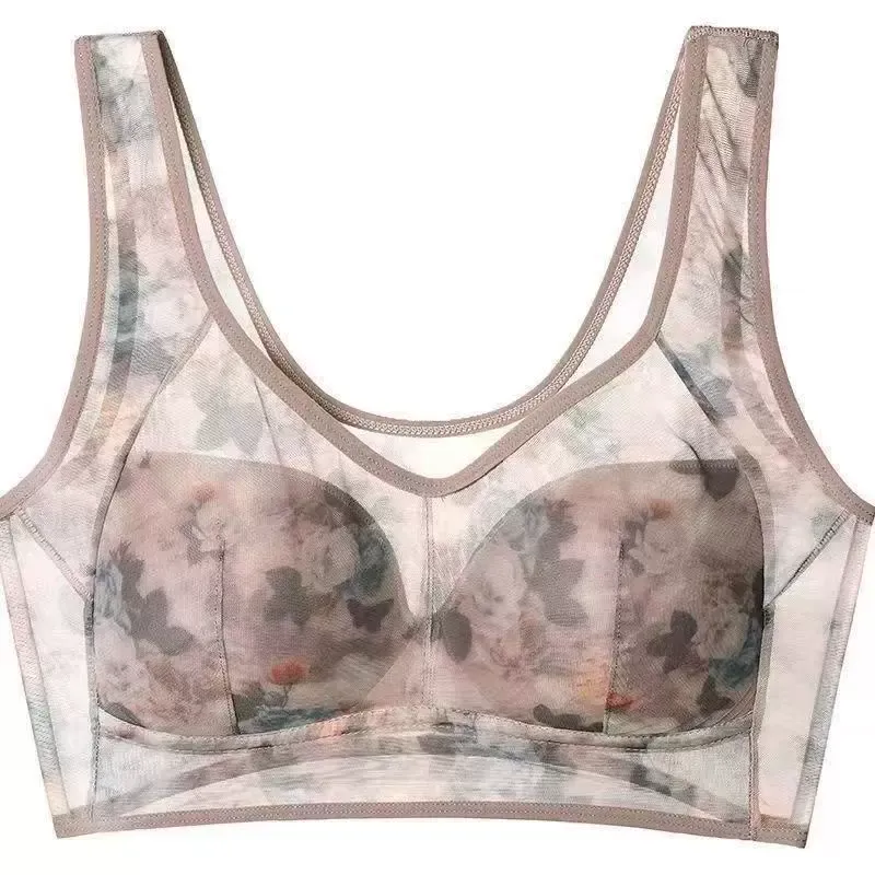 Vibecurve® Ice Silk Lace Cool And Comfortable Adjustable Push-Up Bra