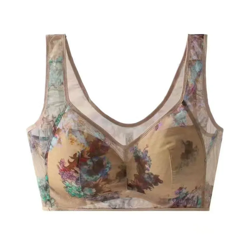 Vibecurve® Ice Silk Lace Cool And Comfortable Adjustable Push-Up Bra