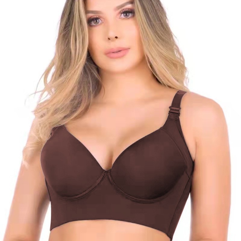 Vibecurve® Extra Firm High Compression Full Cup Push Up Bra