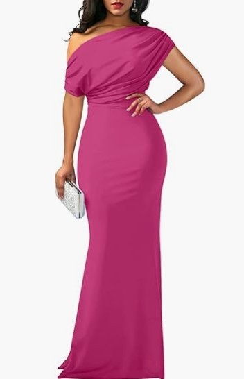 Vibecurve® Elegant Sleeveless Off Shoulder Bodycon Long Formal Party Evening Dress