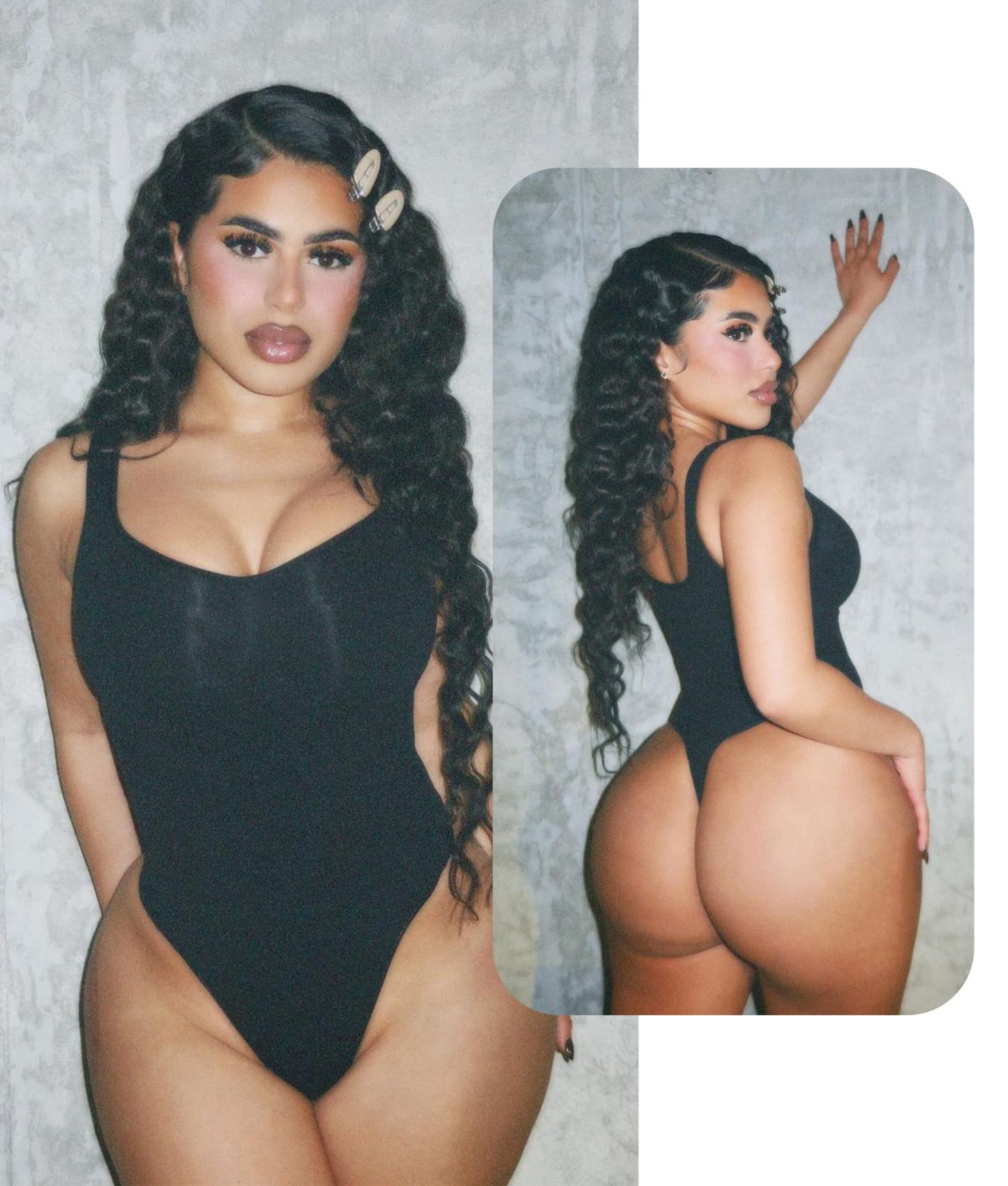 Vibecurve® Sculpting Bodysuit for Women Tummy Control Seamless Shapewear Scoop Neck Thong Body Shaper