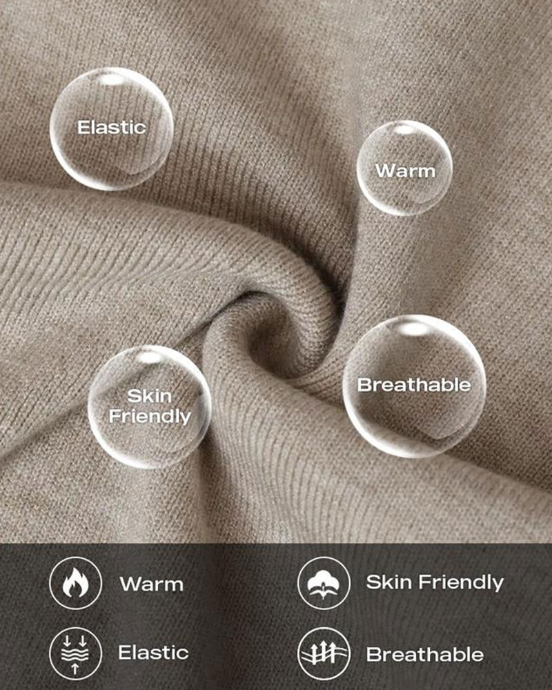 Vibecurve® Women's 2 Piece Lounge Outfit Long Sleeve Pullover Tops Drawstring High Waisted Pants Set