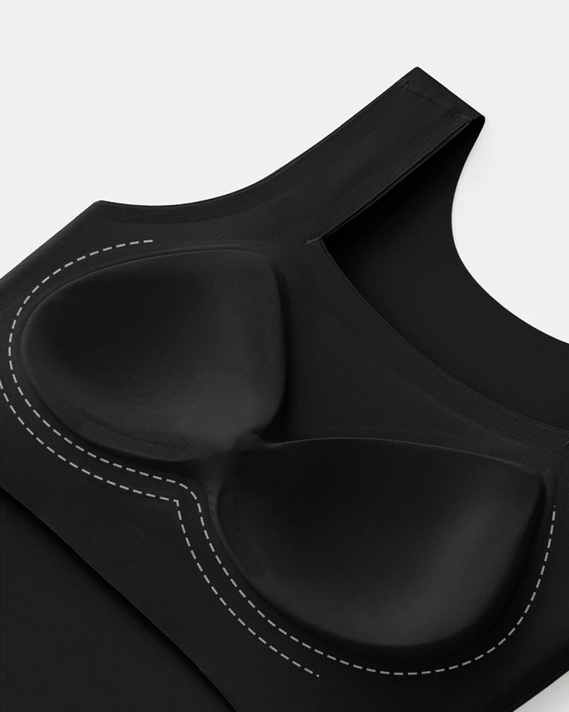 Vibecurve® U Neck Shapewear Built-in Bra Sleeveless High Strechy Slim Fit Tank BodySuits