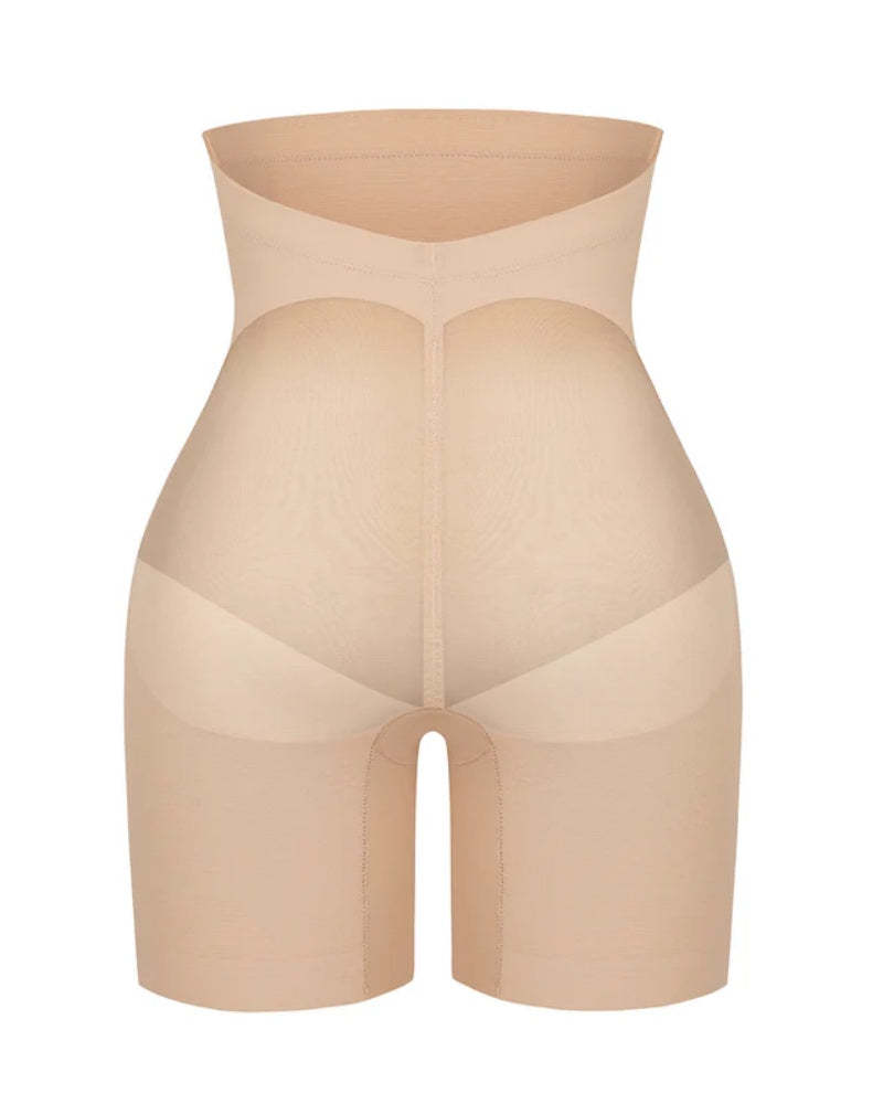 🔥Vibecurve®Women's Seamless Mesh High Waist Shapewear Shorts Thigh Slimmer Underwear