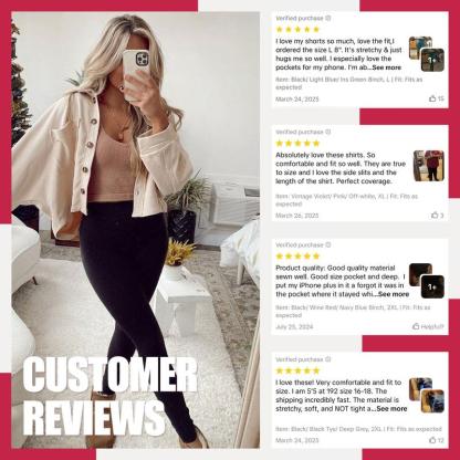 Vibecurve®  High Waisted Fleece Lined Leggings with Pockets