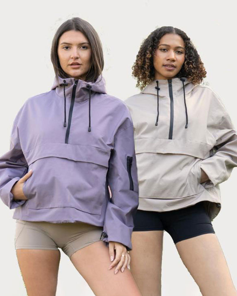 Vibecurve® StormTex Waterproof Oversized Fall Hoodie Coat