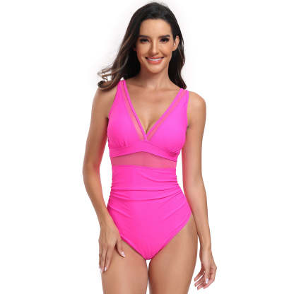 Vibecurve® Sexy Mesh Tummy Control Swimsuit