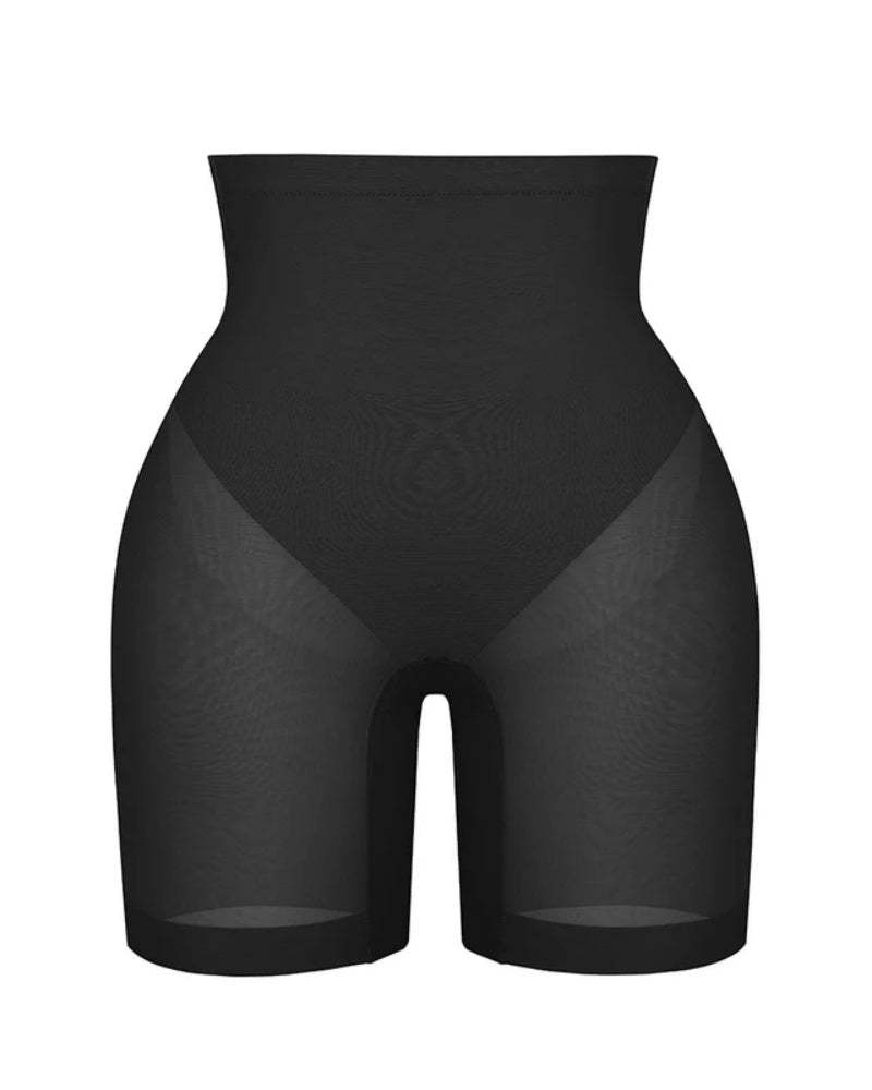 🔥Vibecurve®Women's Seamless Mesh High Waist Shapewear Shorts Thigh Slimmer Underwear