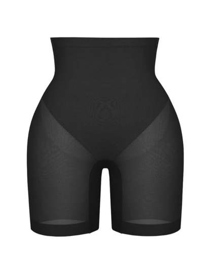 🔥Vibecurve®Women's Seamless Mesh High Waist Shapewear Shorts Thigh Slimmer Underwear
