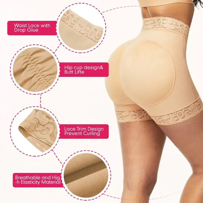 Vibecurve® Hip Enhancer Shapewear Tummy Control Body Shaper Shorts