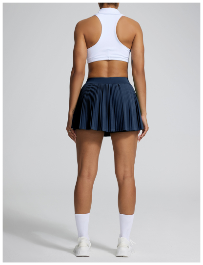 Vibecurve®Casual Pleated Sports Skirt